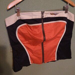 Women's Harley Davidson strapless shirt / tub top